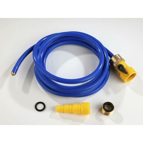 Westfalia Rohrfrei-schlauch „rohrfrei-power“, Mit Düse, 2,5 Meter, Blau/gelb