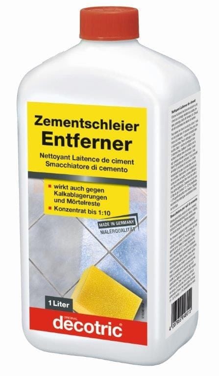 Zementschleier-Entferner 1 l Reiniger - Decotric