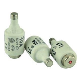 FP - eti Diazed Sicherungspatrone dii 500V 10A E27 Pack a 5 Stück