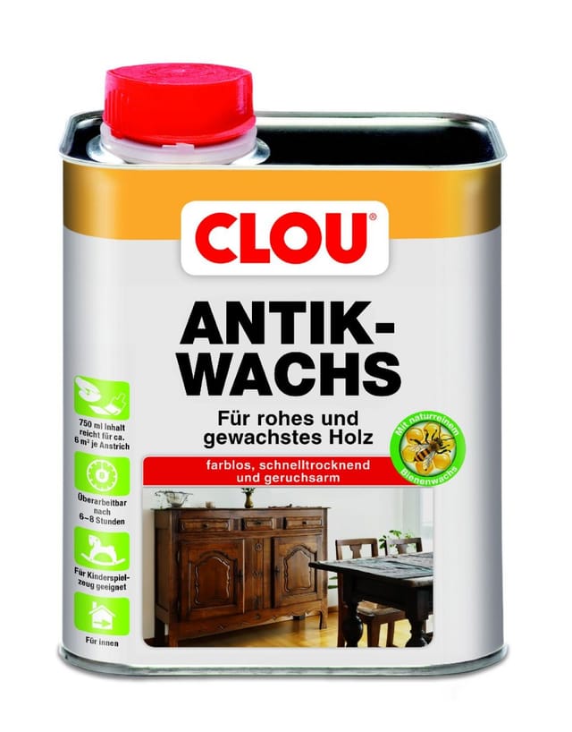 Antikwachs W3 750 ml Holzlasur - Clou