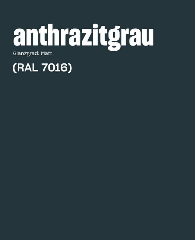 Deckfarbe anthrazitgrau (ral 7016), 5 Liter, Deckfarbe für innen und außen, Wetterschutzfarbe viele Untergründe, hochdeckend, wetterfest - Remmers