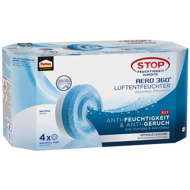 Luftentfeuchter-Nachfülltabs 20 m³ - Pattex