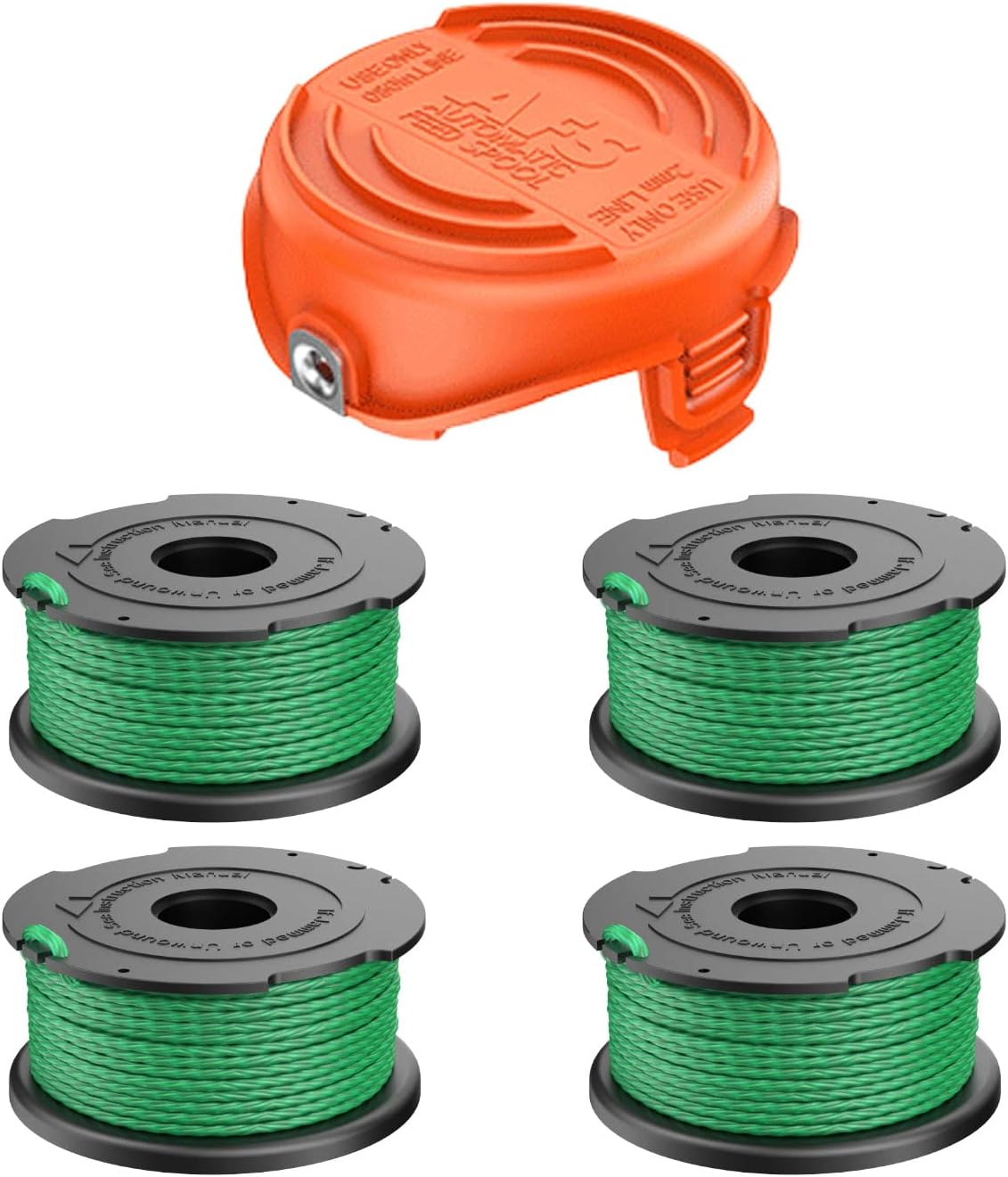 Ersatzkabel 6 M X 2 Mm Für Black & Decker Gh3000/3000r, Lst540/540b Rasenmäher
