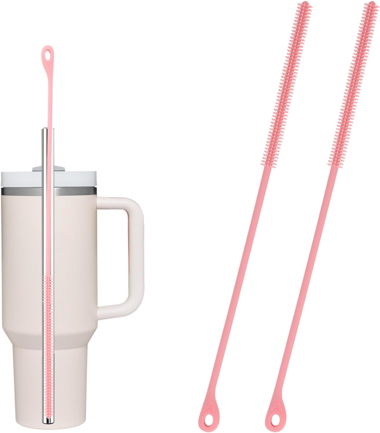 Silikon-reinigungsbürsten Für Strohhalme, 24 Cm, Extra Lang Und Wiederverwendbar, Für Stanley