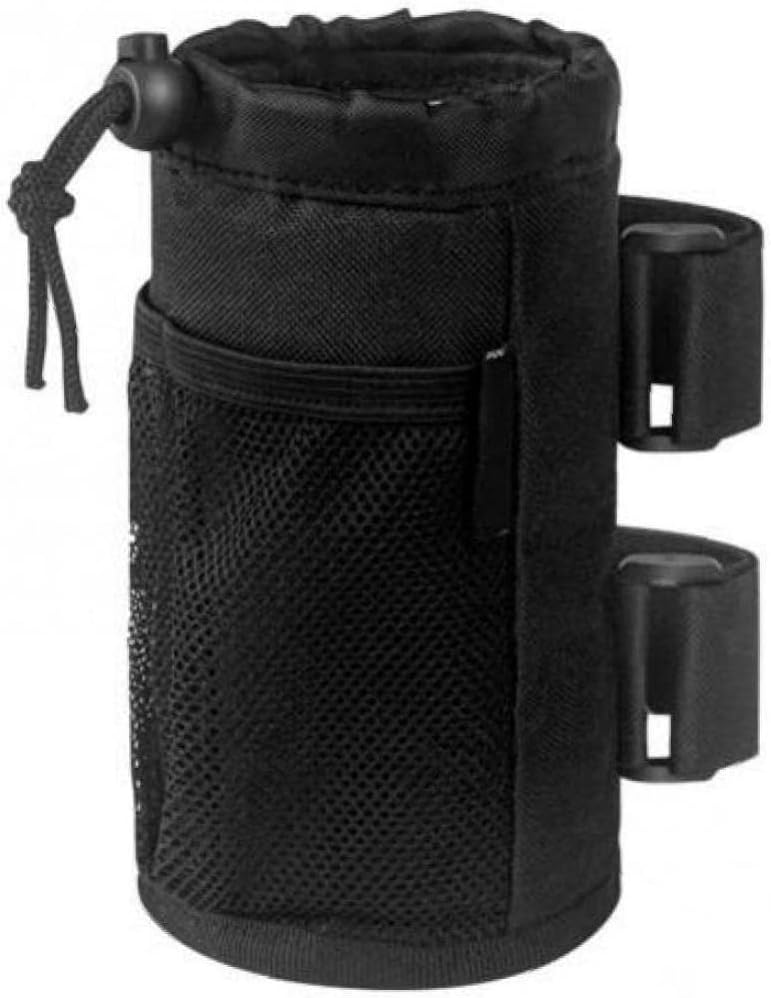 Getränkehalter, Überrollbügel-getränkehalter Für Rollstuhl, Roller, Fahrrad, Boot, Mit Netztaschen Und Klettverschlüssen