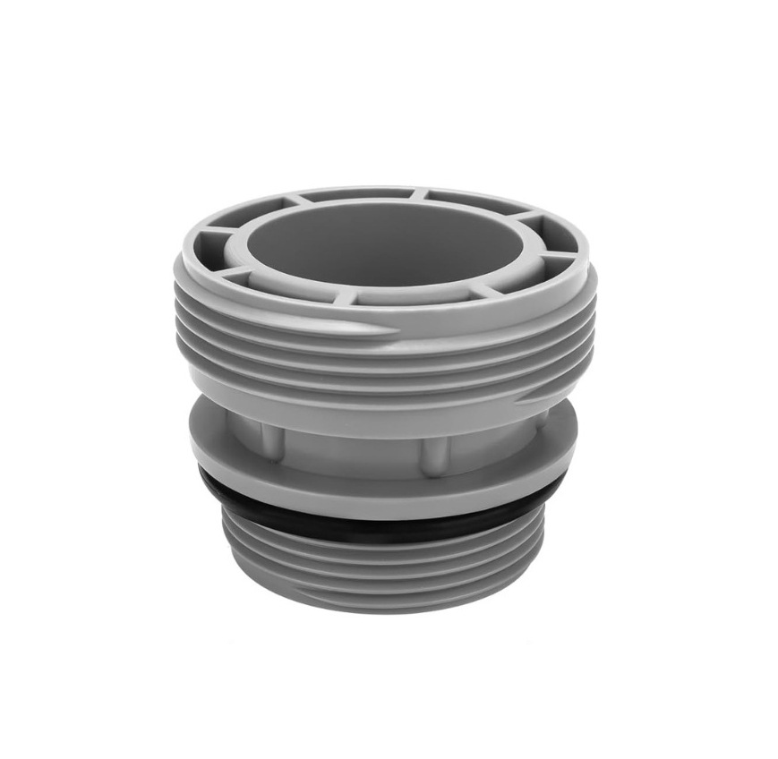 4560 Filteradapter, Schlauchumrüstadapter Für Intex-pools, 40 Mm Auf 1 1/2 Zoll Set, Grau