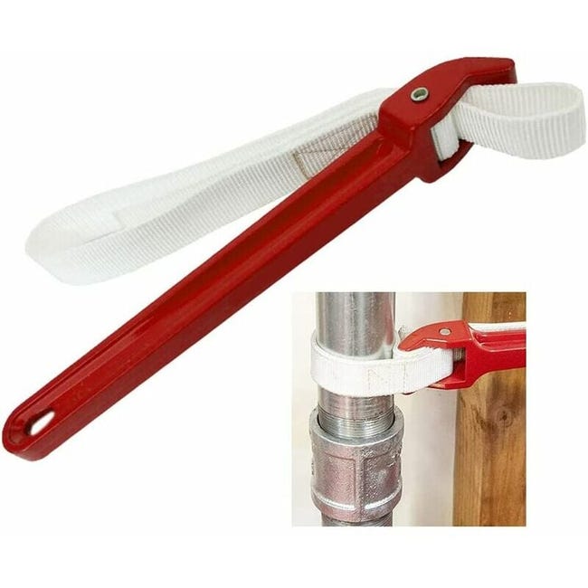 30,5 Cm Gurtschlüssel, Verstellbarer Gurtschlüssel, Deckelwerkzeug, Festziehen, Lösen, Sanitärwerkzeug