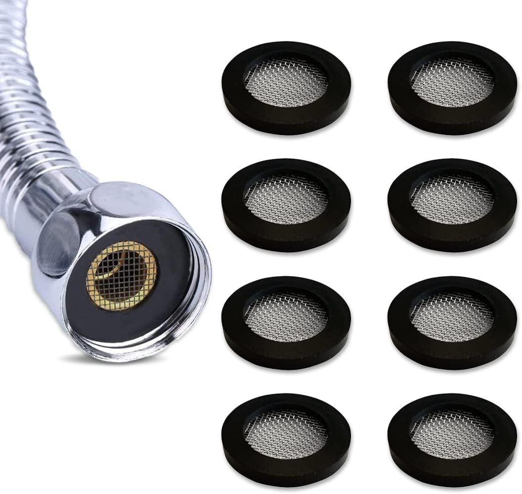 Packung Mit 20 Gummidichtungen Mit Sieb, Ø 24 X 16 Mm Für 3/4"-gewindeanschlussrohr