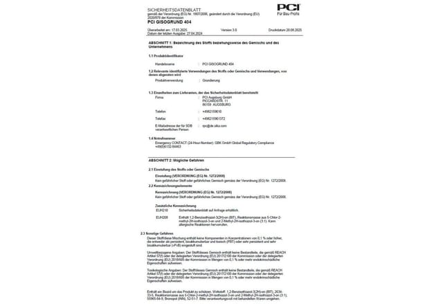 Gisogrund 404 Spezial-Haftgrundierung 5 l Eimer - PCI