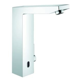 Grohe Eurocube E - Infrarot-elektronik Für Waschtischarmatur Mit Mischung, Mit Einstellbarem Temperaturregler, Verchromt 36441000