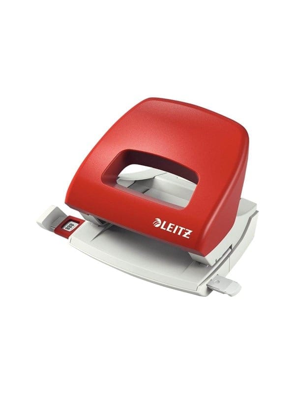 Locher NeXXt 5038 8cm 16 Bl. (80 g/m²) mit Anschlagschiene rot