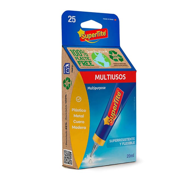 Supertite - Mehrzweck-360-Kontaktkleber, Blister, 20 ml Supertit 2725
