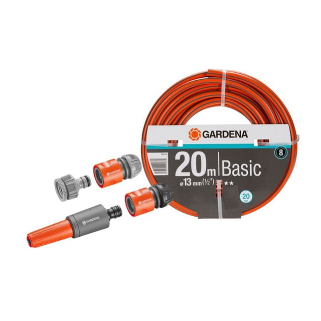 Basis-Schlauch-Set 13mm (1/2') (20m) Gardena