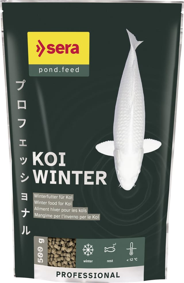 Sera - Prof. Koi Winter 500g Spezialfutter Teichfutter Fische Teich Sticks Kois