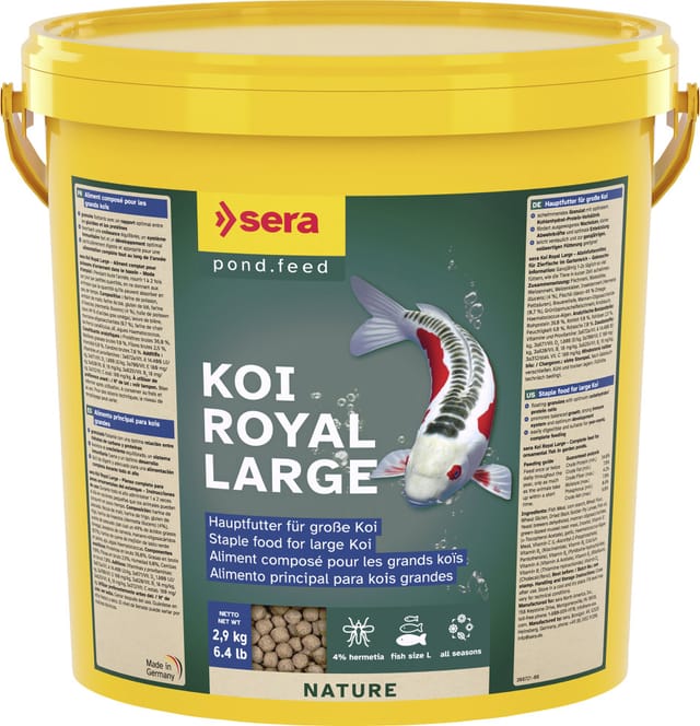 Sera Koifutter Royal Large für größere Koi 10 L Teichfutter