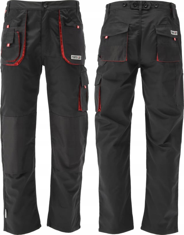 Arbeitshose DUERO schwarz/rot Gr. XXL