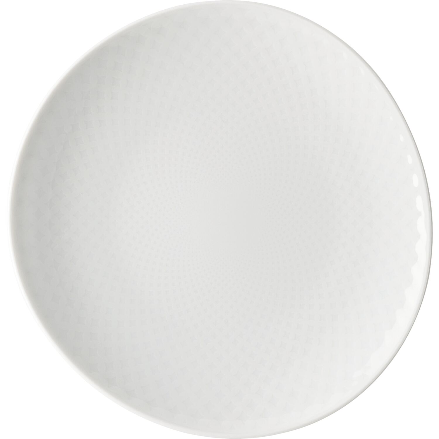 Rosenthal Junto Teller Flach, Coup, Länge: 160 Mm, Breite: 155 Mm, White