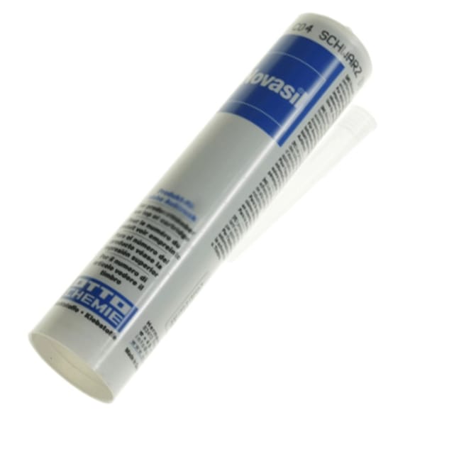 Ersatzteil - Hochtemperatur-Silikonkleber schwarz +250°C 310 ml - - SIEMENS, BOSCH, GAGGENAU, NEFF