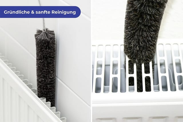 Heizkörper-Reinigungsbürste, Ziegenhaar, 50 cm