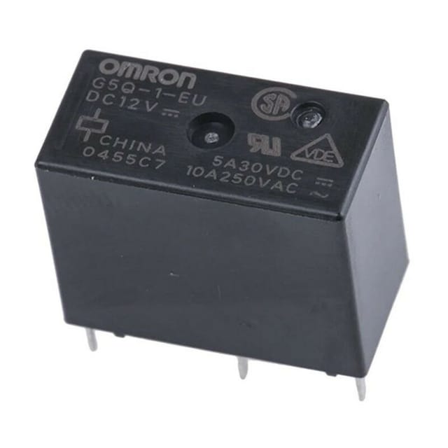 Relais 12vdc 10a/250vac Spdt 1cto. Geschaltet Omron G5q-1-eu-12dc
