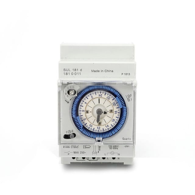 Timer, Sul181d 24-Stunden-Timer 250 VAC 16 A Relais Manueller/automatischer Timer-Controller