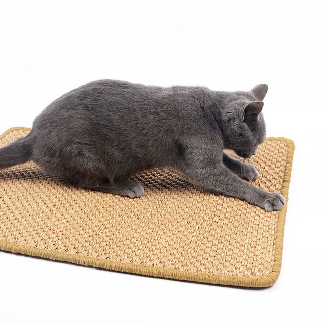 Peny - Katzenkratzmatte, Sisal-katzenkratzmatte, Katzenkratzer, Rutschfestes Katzenkrallenpflegespielzeug, Schützt Möbel Und Sofas, 30 X 40 Cm (zufällige Farbe),