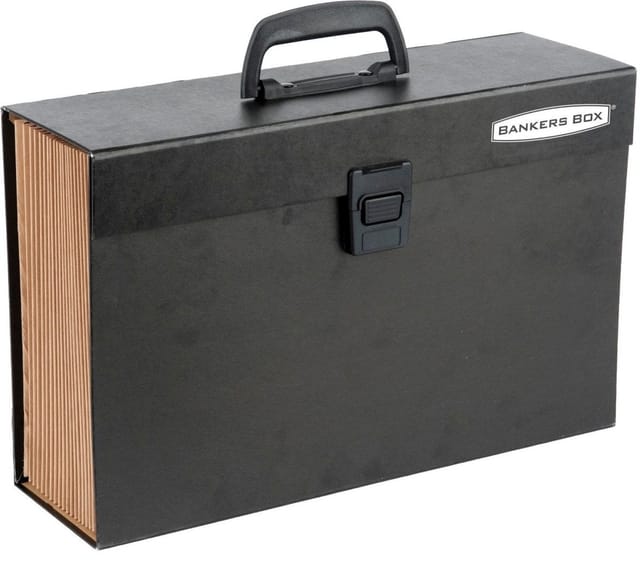 Fellowes 9352101 Dateiablagebox Papier Schwarz