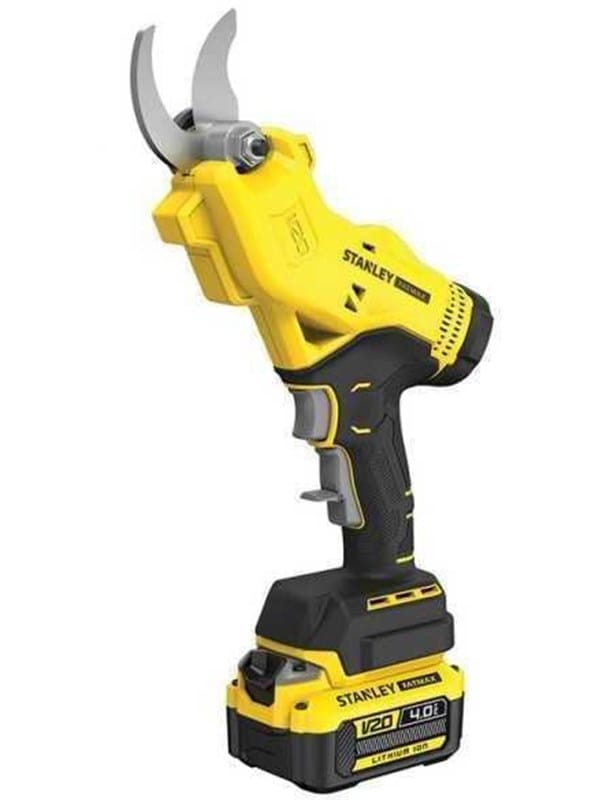 Elektrische Gartenschere 18V Stanley fatmax V20 SFMCPP32M1-QW - 1 Batterie 4Ah + Ladegerät
