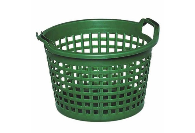 FP - Kartoffelkorb 15 kg, grün 40 x 28 x 25 cm, 22 l