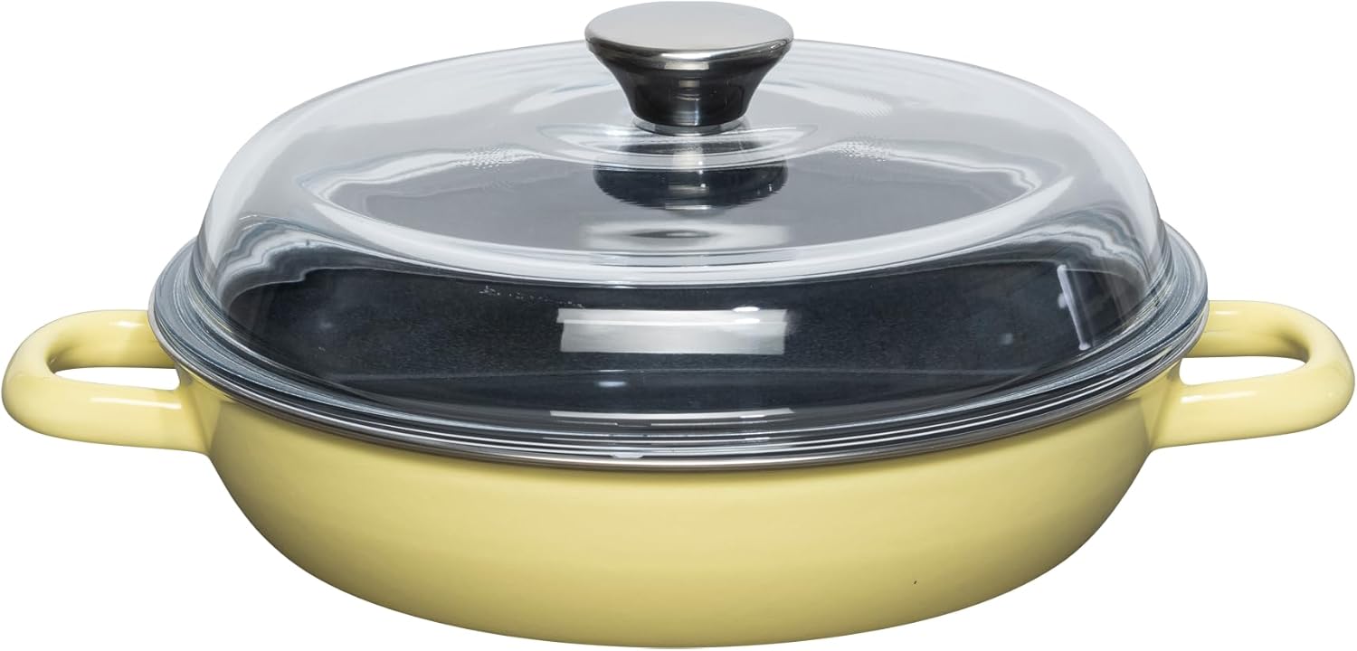 Riess Schmorpfanne Mit Glasdeckel 24 Cm – Lemon