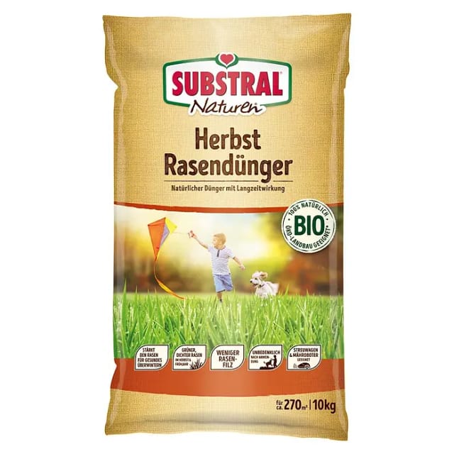 Naturen Bio Herbst Rasendünger 10 kg Dünger - Substral