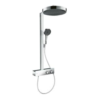 Rainfinity - Brauseset mit Thermostat, Durchmesser 36 cm, 3 Strahlen, Chrom 26853000 - Hansgrohe