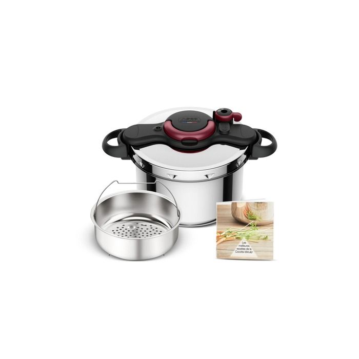 schnellkochtopf Seb Clipsominut' P4624874 Plaisir 7,5 L
