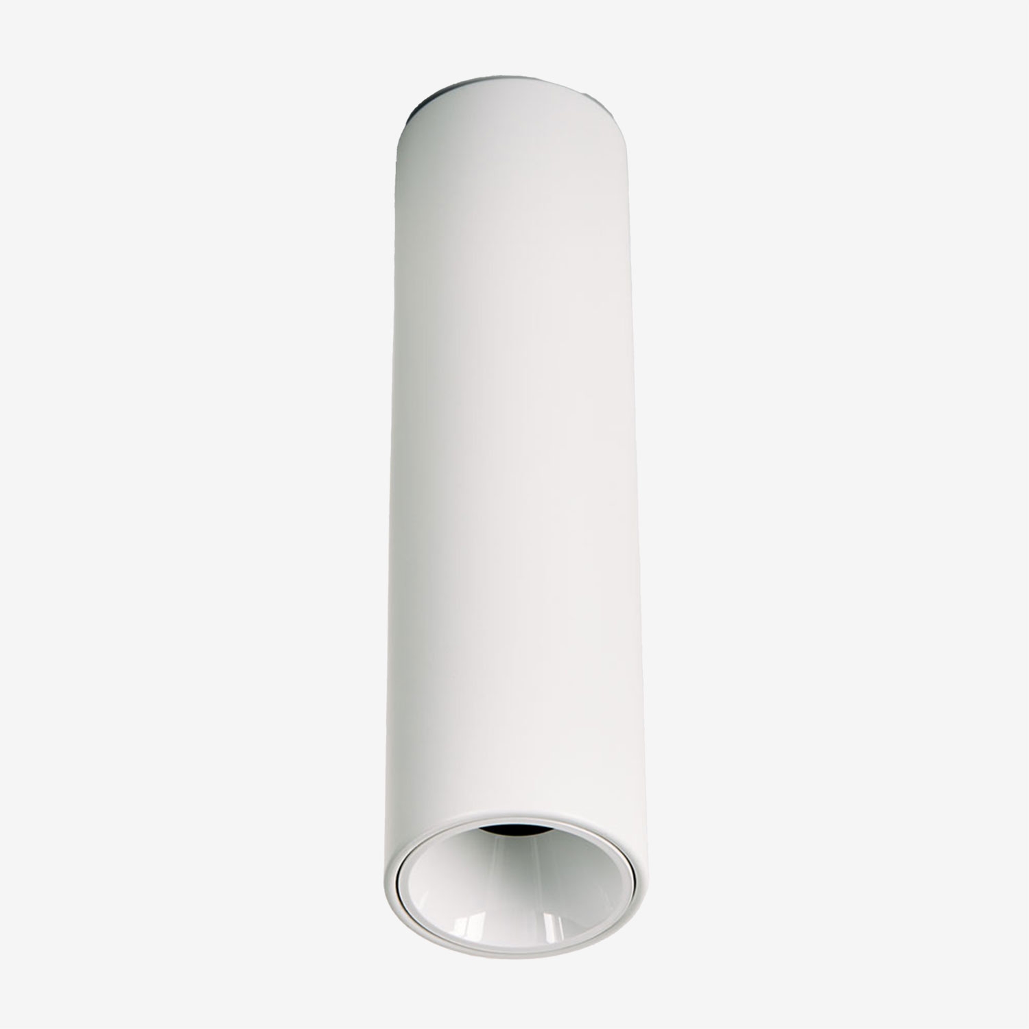 Sklum Led-deckenaufbauleuchte Rund Ø4 Cm Aus Aluminium Orelva Weiss