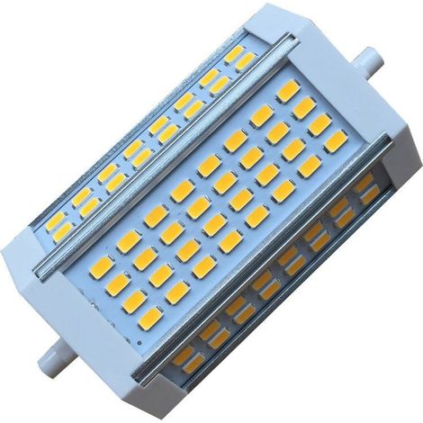 R7s 30w Led, 118mm Lang, 220v/240v Dimmbar, Dicker Aluminium-netzteil-kühlkörper (warmweiß 3000k)