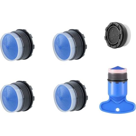 – M22 Wasserhahn-luftsprudler – 5er-pack – Spart Bis Zu 30 % Wasser – Metallausführung – Gleichmäßiger Wasserstrahl Für Spüle Und Küche