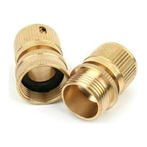 3/4"-schnellkupplungen Aus Messing Mit Außen- Und Innengewinde Für Gartenbewässerung, Autowaschanlagen Und Schlauchanschlüsse