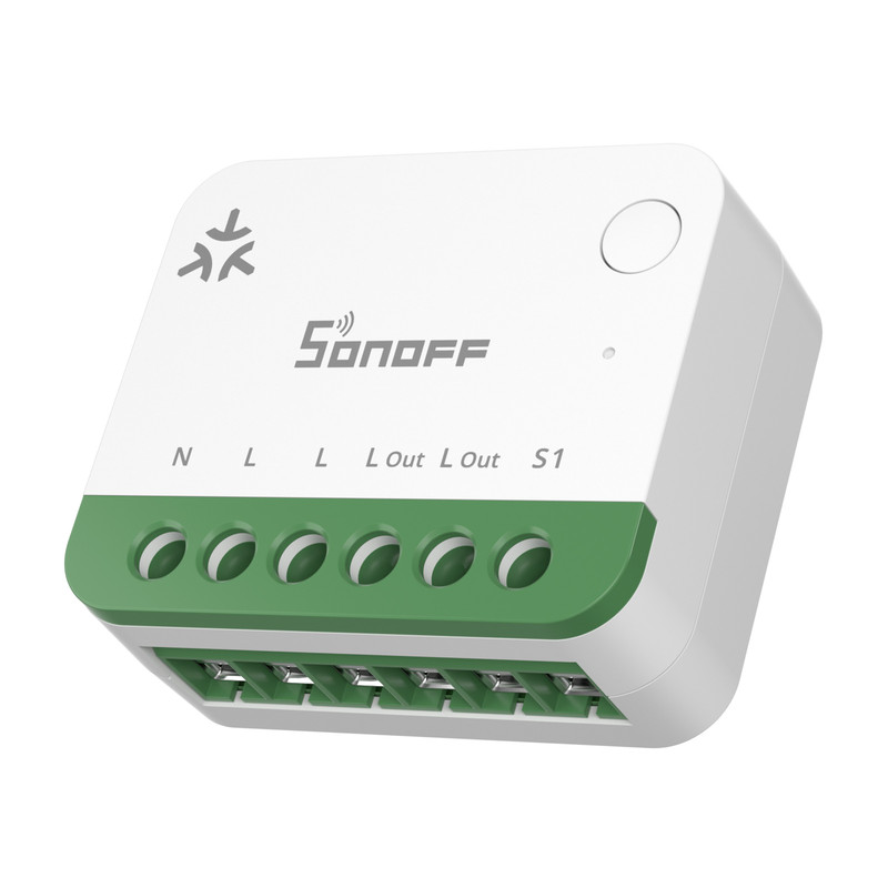 Sonoff Mini-1gsp Matter Wlan-smart-schalter Mit Energieverbrauchsmessung,lokale Webkonsole,offene Api-schnittstellen,intelligente Energieüberwachung,überlastschutz,matter-kompatibilität