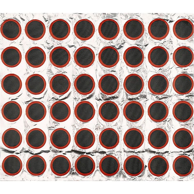 48-teiliges Fahrradreparaturset – Fahrradreparaturset Mit 25-mm-rundflicken Aus Gummi Zur Reifenreparatur
