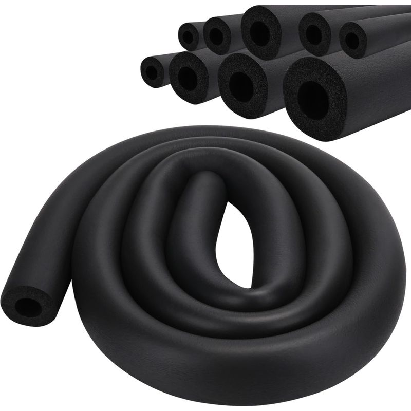 Rohrisolierung Aus Schaumstoff (schwarz, 22 Mm) – Isolierung Für Heizungsrohre Und Kupferrohre Mit 22 Mm Durchmesser