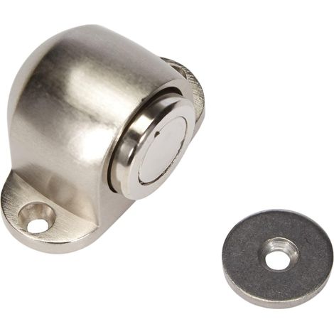 Magnetischer, Kompakter Türstopper Aus Metall, Edelstahlmagnet, 0