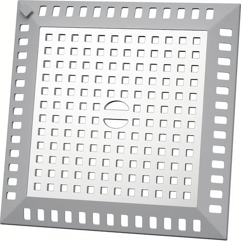 Duschhaarfänger 12,3 X 12,3 Cm, Duschhaarfilter Gegen Haare, Geeignet Für Badezimmer- Und Küchenabflüsse, Um Verstopfungen Der Abflussrohre Zu Verhindern