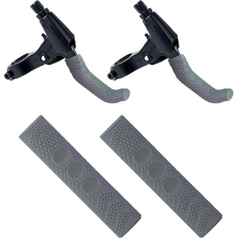 Bremshebelüberzug Aus Silikon, Bremshebelschutz, Bremsgriffüberzug Für Mountainbike Und Rennrad, Grau