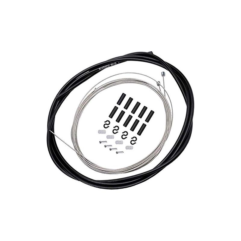 Schaltzugset Für Fahrräder (1,5 M Vorne + 2,1 M Hinten), Universalhülle, Endkappe, Reparaturset, Für Mountainbike Und Rennrad
