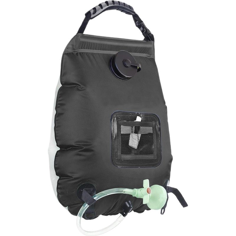 Solardusche 20 Liter, Abnehmbares Solar-badezubehör Mit Duschkopf Und Schlauchtasche Für Camping, Zuhause, Reisen, Ferienhaus, Garten, Balkon, Terrasse, Hof, Park