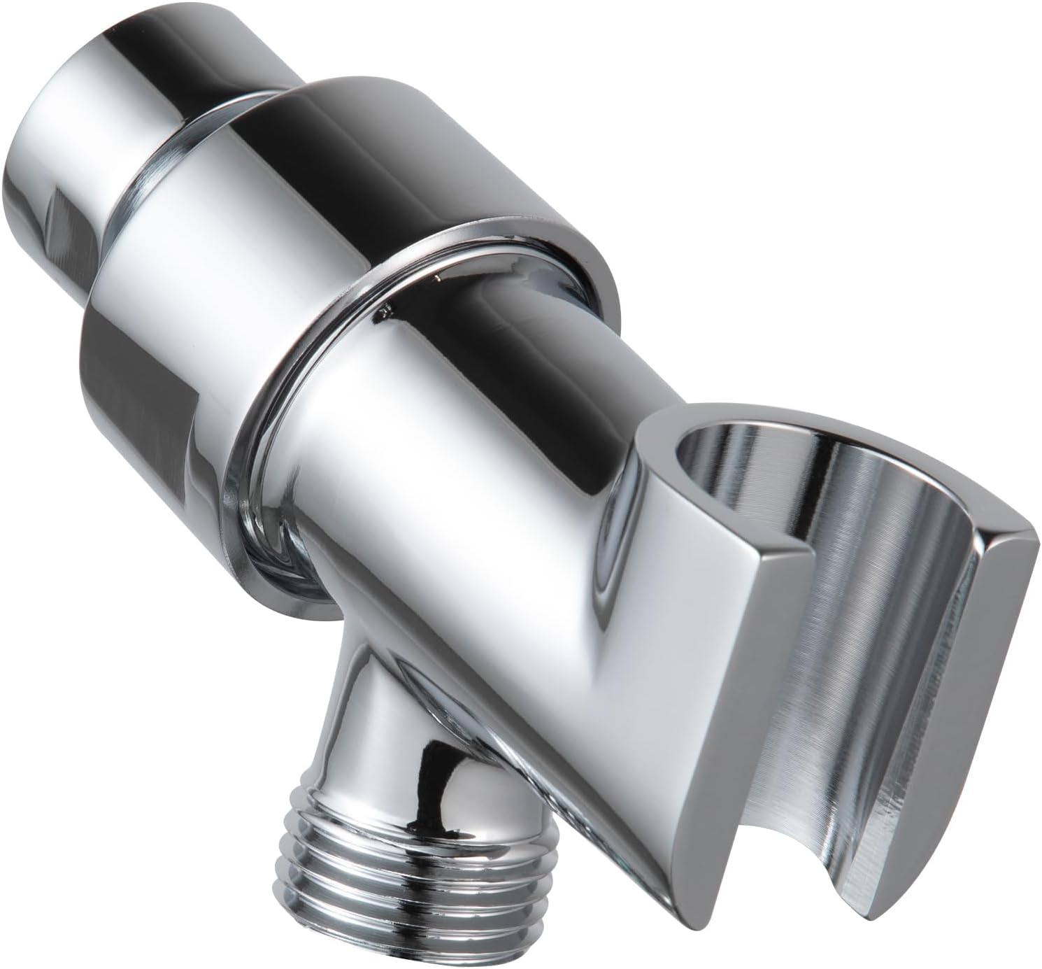 Handbrausekopfhalterung Komplett Aus Metall, Verstellbare Brausearmhalterung Mit Massivem Messing-kugelgelenk, 1/2-zoll-ips-gewinde