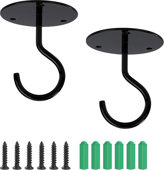 Deckenhaken Mit Schraubkappe Zur Wandmontage – Zum Aufhängen Von Lampen, Blumenampeln Und Pflanzgefäßen