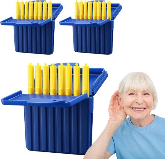 Set Mit 24 Filtern Für Hörgeräte – Passend Für Starkey, Hear Clear Filter, Ohrenschmalzschutz Aus Kunststoff – Passend Für Starkey, Praktische Reinigung