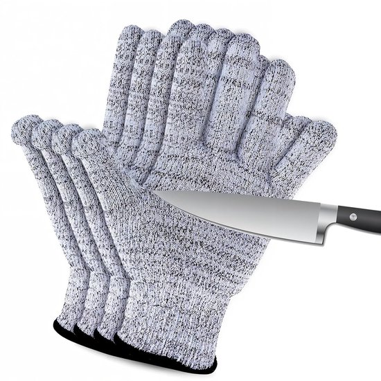 Zweierpack Schnittfeste Arbeitshandschuhe, Schutzstufe 5, Pfas-frei – Schnittfeste Handschuhe – Handschuhe Für Die Fischfiletverarbeitung – Schnittschutz – Handschuhe