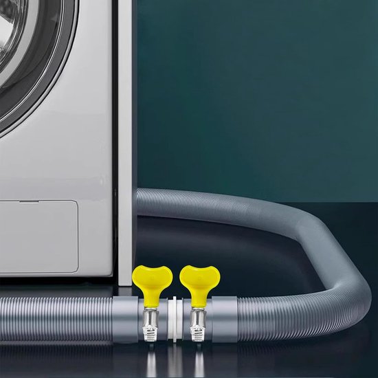 Ablaufschlauch Für Waschmaschinen, Universal-ablaufschlauch, Ablaufschlauchverlängerung, Verdickt Und Robust, Vollautomatisch, 1,5 M Universal-ablaufschlauchverlängerung